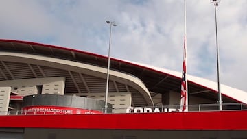 Homenaje del Atlético a Juan de Dios Román