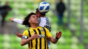 El jugador de Arturo Fernandez Vial Arturo Sanhueza es fotografiado durante el partido de primera division B contra Santiago Wanderers disputado en el estadio Elias Figueroa de Santiago, Chile.
07/08/2022
