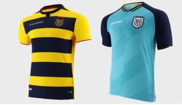 Las camisetas de la Copa América