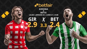 Girona FC vs. Real Betis Balompié: horario, dónde ver, pronósticos y clasificación