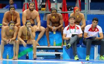 La selección española de waterpolo pierde ante Serbia y se queda fuera de los Juegos Olímpicos.