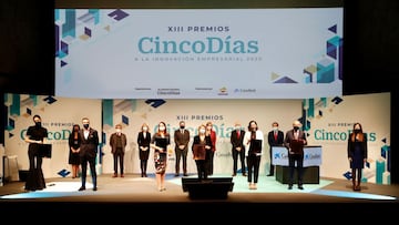 Gala de entrega de premios CincoDías 2020.