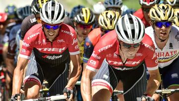 Alberto Contador durante la 7&ordm; etapa de la Dauphin&eacute;.