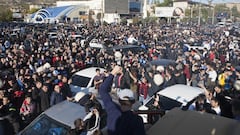 Khabib receives hero's welcome on return to Dagestan