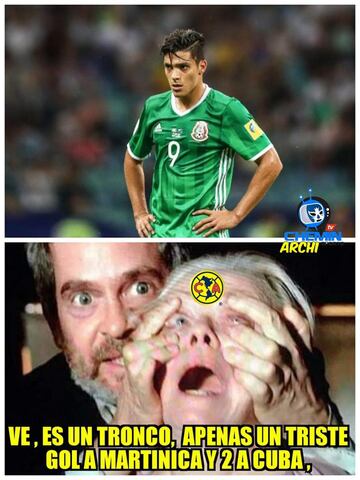 Los memes del triunfo de México ante Martinica