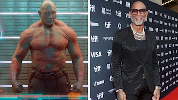 Dave Bautista cambio físico