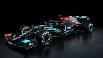 Mercedes presenta el W12, el nuevo monoplaza de Hamilton y Bottas