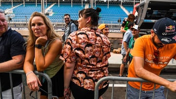 La sonrisa de Ricciardo, en el circuito de Miami