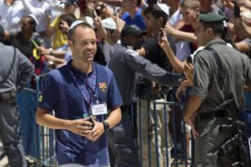 La visita del Barcelona a Jerusalén