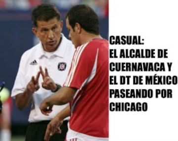 Luego de que el técnico colombiano ya se puso la etiqueta de técnico nacional, llegan las mejores imágenes que circulan en la red sobre el arribo de Osorio.