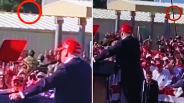 Shocking footage unveiled: would-be assassin seen defiantly moving during Donald Trump’s speech