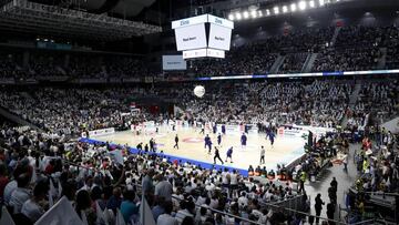 17/06/19 BALONCESTO BASKET SEGUNDO PARTIDO 
 PLAYOFF FINAL LIGA ACB LIGA ENDESA 
 REAL MADRID - BARCELONA LASSA 
 PANORAMICA PALACIO DE LOS DEPORTES WIZINK CENTER 