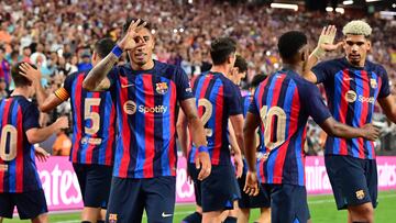 Aprobados y suspensos del Barcelona: Raphinha ilusiona y Lewandowski convence