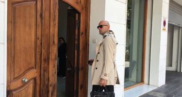 Racic, en las oficinas del Valencia para oficializar su fichaje