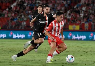 Guille Rossas é expulso para a regra da Almería