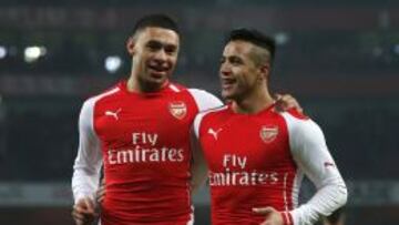 Oxlade-Chamberlain destacó todas las cualidades de Alexis Sánchez.