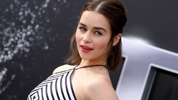 Emilia Clarke posa para los fot&oacute;grafos