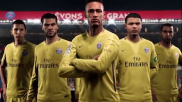Así es Neymar Jr en el PSG en FIFA 18