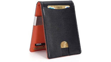 Así es la cartera para hombre RFID más vendida en Amazon México