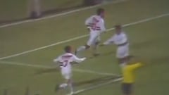 Este golazo de Sierra en Sao Paulo no lo habías visto: pocas veces hizo esto en su carrera