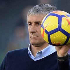 La Fundación Cruyff reconoce a Quique Setién por "sus valores"