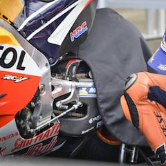El espía 44 vigila la Honda de los hermanos Márquez en MotoGP