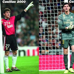 Así ha cambiado el once titular del Real Madrid en 20 años