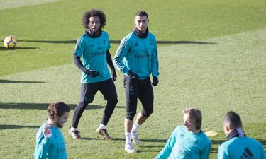 Marcelo y Cristiano Ronaldo.