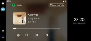 Android Auto dispone de una nueva vista para las apps musicales