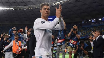 Cristiano, tras la final de Kiev.