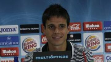 <b>FELIZ. </b>Manu del Moral atendió ayer a los medios.