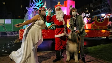 Papá Noel, una de las figuras más representativa de la llegada del Niño Dios. 