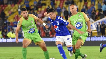 Millonarios - Jaguares en la Copa BetPlay 2022