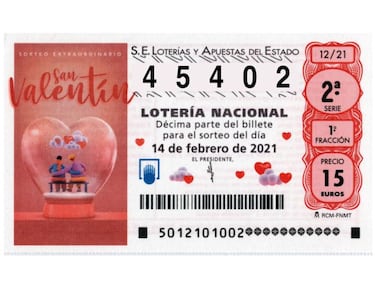 Sorteo Extraordinario de San Valentín de Lotería: comprobar online, mejores apps y webs
