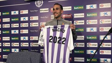 Nacho, feliz, ve muy lejos la llamada de la selección