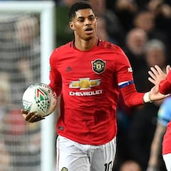 Rashford invita a sanitario a un partido del Manchester United