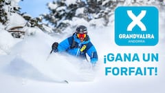 Gana 4 forfaits de un día para Grandvalira ¡Participa!