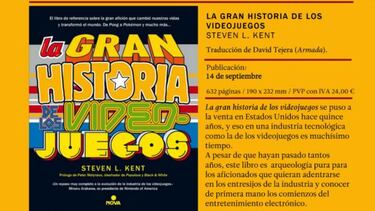 El libro ‘La gran Historia de los Videojuegos’, ya a la venta en castellano