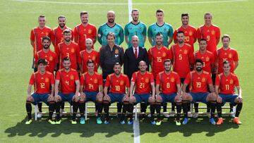Sigue en directo la foto oficial y el entrenamiento de España