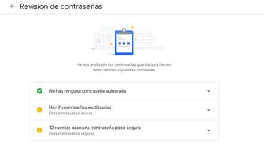 Averigua si tus contraseñas de Google han sido pirateadas