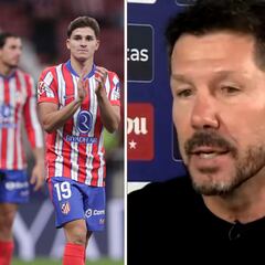 Simeone explica por qué el objetivo del Atleti es luchar por la 3ª plaza