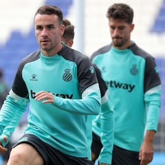 Álex López sigue inédito en el Espanyol a su vuelta de Lugo