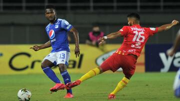 Partido de la Liga BetPlay entre Millonarios y Deportivo Pereira