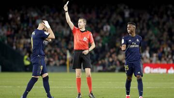 08/03/20 PARTIDO PRIMERA DIVISION
BETIS - REAL MADRID
BENZEMA VINICIUS
ARBITRO GONZALEZ GONZALEZ