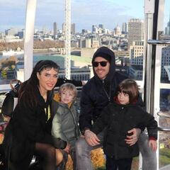 Sergio Ramos y Pilar Rubio, de escapada en Londres con sus hijos