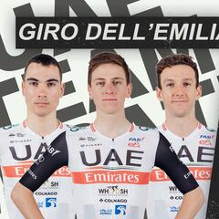 Pogacar, Ayuso y Yates: equipazo del UAE para las clásicas de otoño