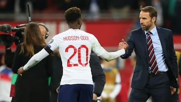 First England starts for Rice and Hudson-Odoi in Montenegro