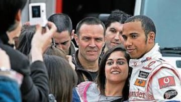 <b>ANSIOSO. </b>Hamilton tiene muchas ganas de entrar en acción y desquitarse del fiasco de 2007.