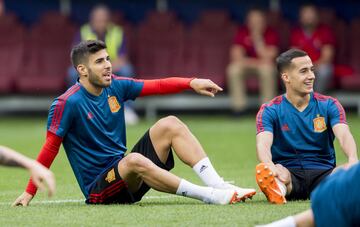 Asensio y Lucas Vázquez. 