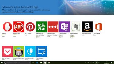 Cómo descargar e instalar extensiones en Edge